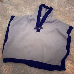 Kids poncho sweater!
